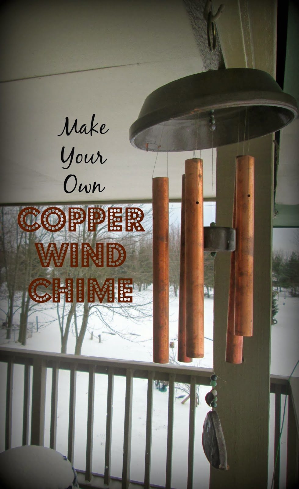 Make Your Own Copper Wind Chime - The ReHomesteaders